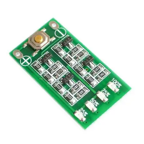 

3S 11.1V 12V 12.6V Lithium Battery Capacity Indicator Module Lipo Li-ion Power Level Display Board 3 Series 9-26V