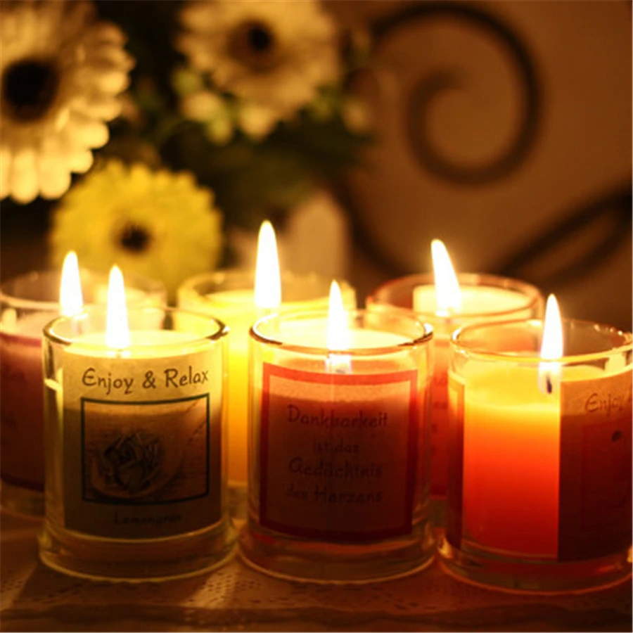 Aromatherapy Tealight Wax Candles Holder Package Velas Perfumadas