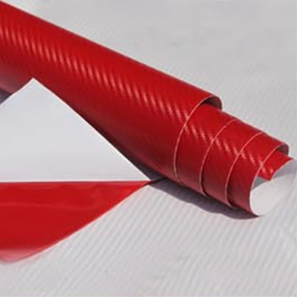 OERTUFU DIY 30x127 3D наклейка из углеродного волокна виниловая пленка рулон клейкая
