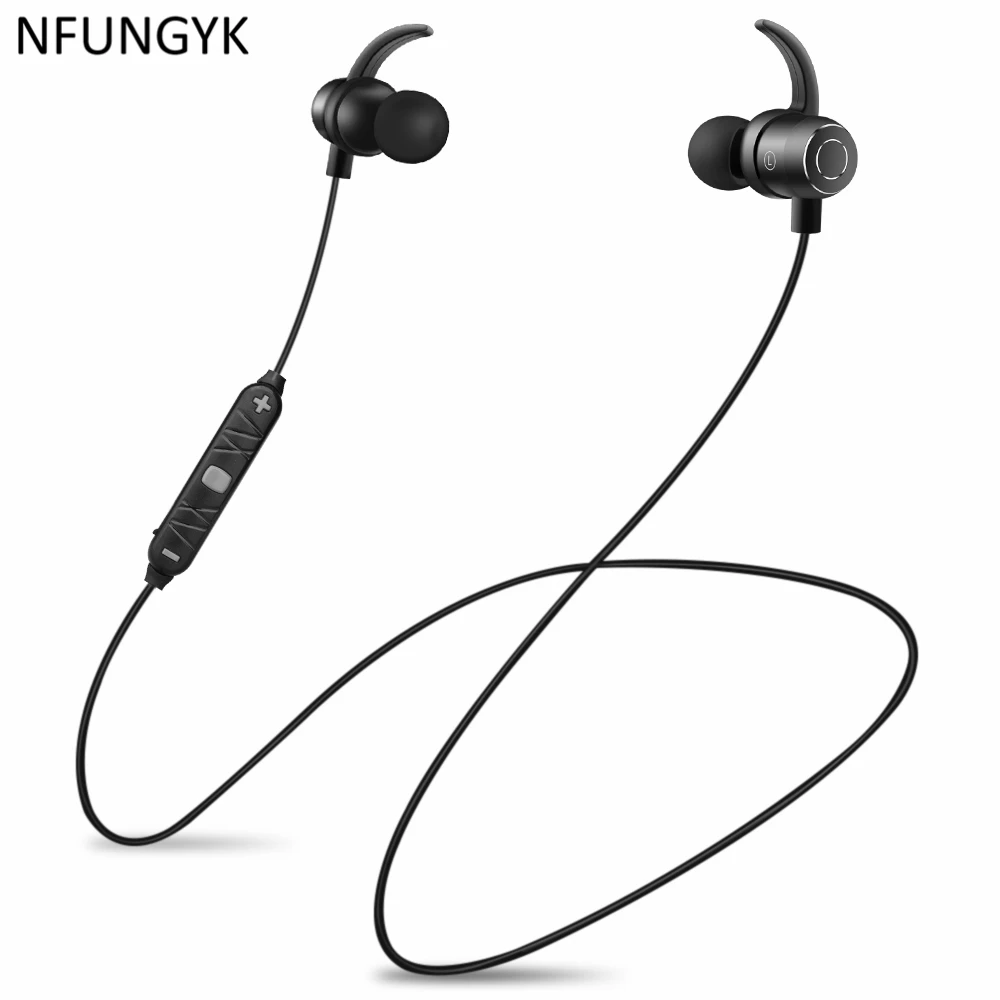 

NFUNGYK-08 Bluetooth earphone Strong bass Wireless sport earphone for iphone xiaomi with microphone