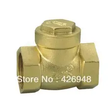 2 ''DN50 Размер порта Латунь горизонтальный оборотный клапан, одноходовой клапан, водопровод счетчик воды обратный клапан