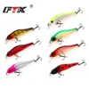 FTK 6g TIC Swimbait pececillo duro Wobblers para Pike pesca 8cm 3D ojo Crankbait Artificial pesca Jerkbait cebo Japón ► Foto 2/6
