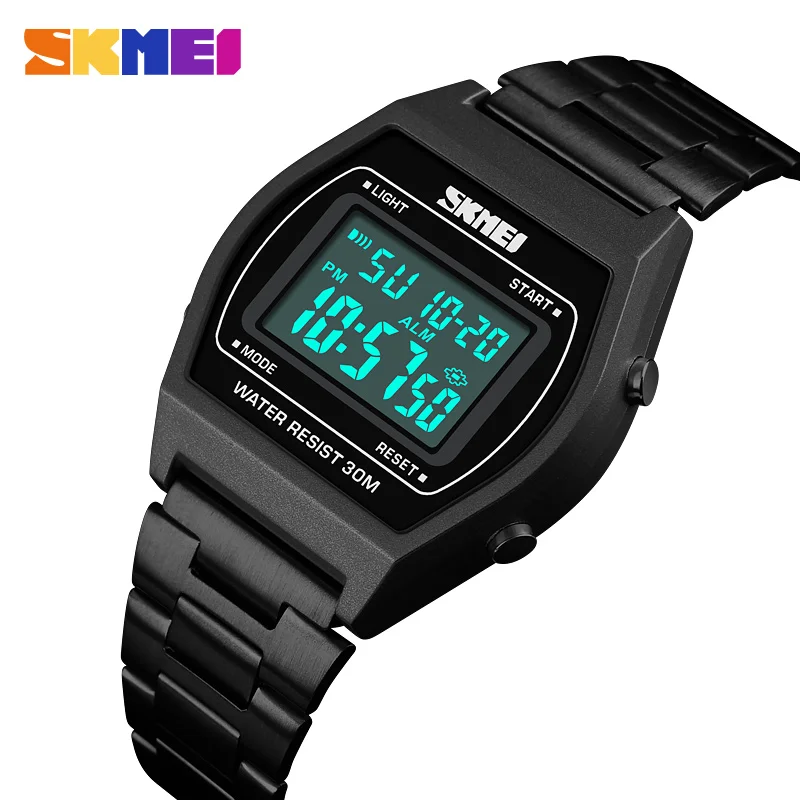 Fashion LED Digital Lover's Watch SKMEI Luxury Brand Women Sports Watches Waterproof Electronic Men's Wrist Watch Couple Watch Fashion LED Digital Lover's Watch SKMEI Luxury Brand Women Sports Watches Waterproof Electronic Men's Wrist Watch Couple Watch