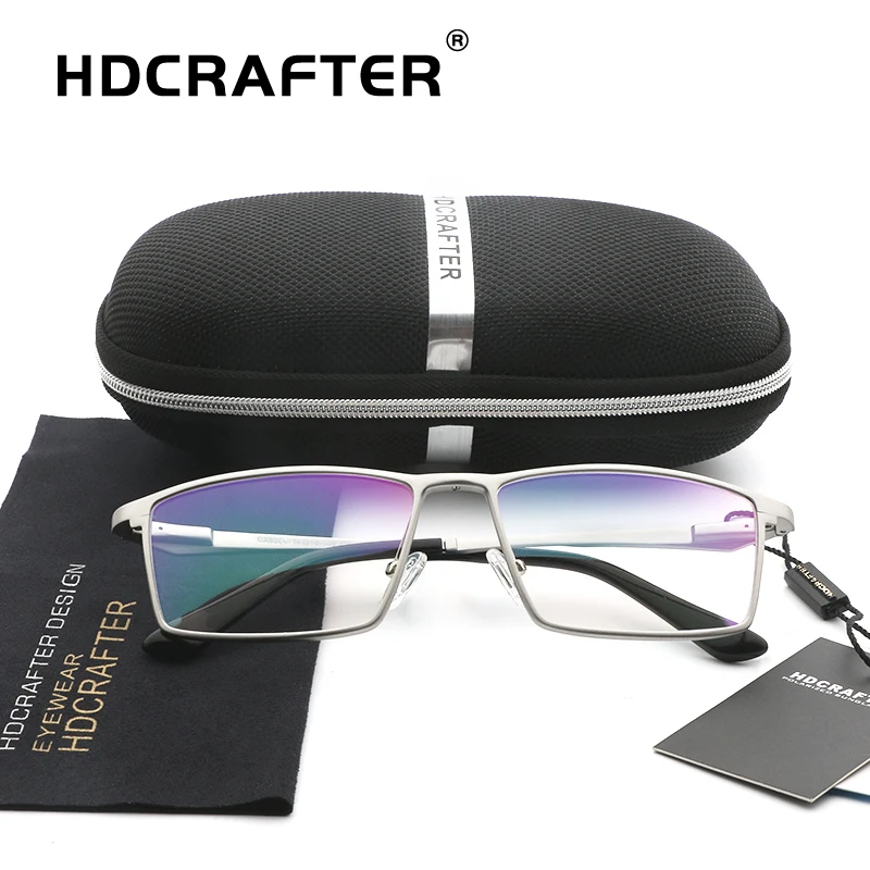 HDCRAFTER алюминиево магниевые очки оправа для мужчин и женщин Классические