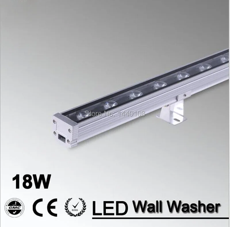 18 Вт светодиодный настенный светильник RGB/W/R/G/B/Y/WW 85 265 в Epistar Chip 50000h CE RoHS|light washer|light
