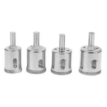 

4pcs/set Diamond Coated Hole Saw Drill Bit Hole saw Cutter Set 22/25/26/28mm for Drilling glass,marble,ceramic tile granite Tool