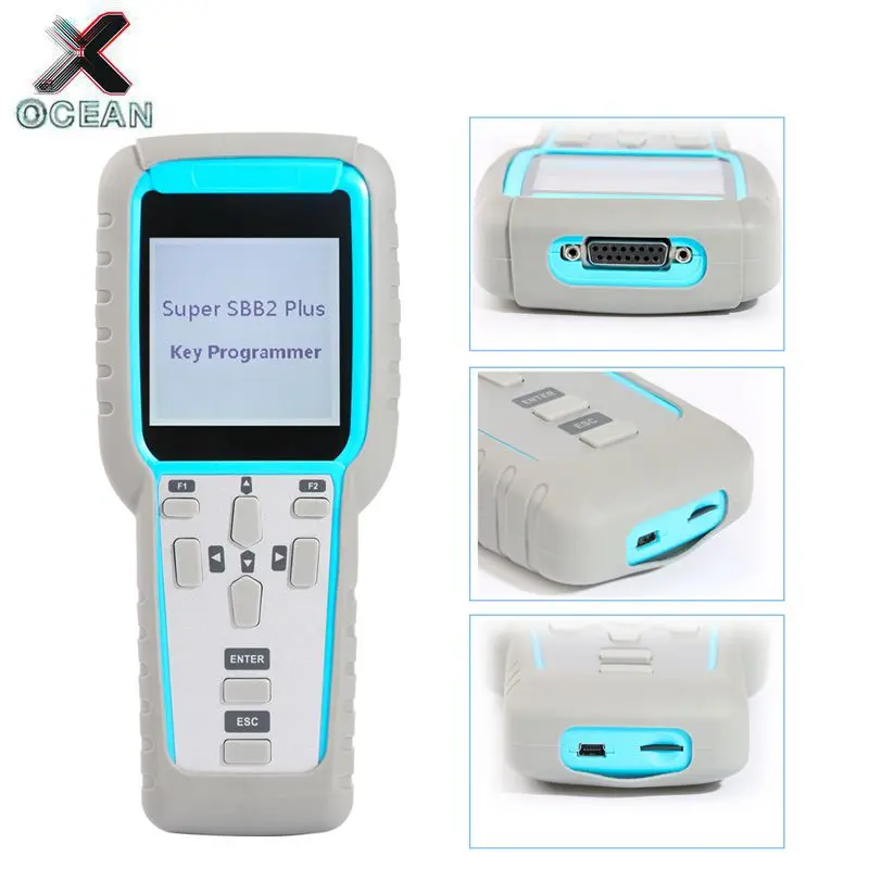 

Super SBB2 Plus SBB2+ V2019.03.18 Auto Key Programmer handheld device for Immobilizer remote match+Odometer+ OBD Software V30.18