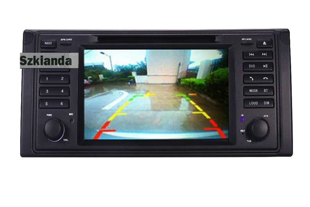 Cheap In Stock Original UI 2 din Car DVD player for bmw e53 E39 X5 With GPS BT Radio USB SD Steering wheel control Canbus Free GPS map 8