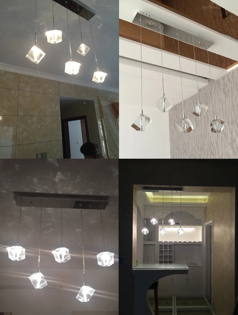 Online shop moderne hängende lampe moderne pendelleuchte esszimmer beleuchtung 5 licht mini bar pendelleuchte für restaurant einzelhandelsgeschäft lampen