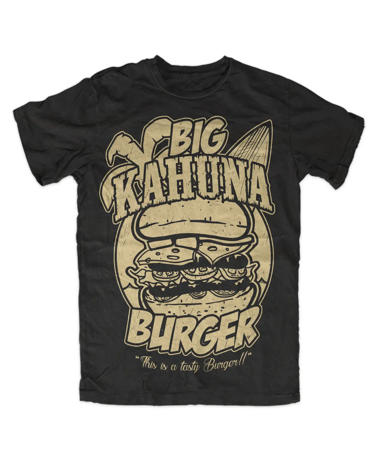 Футболка с надписью «Big Kahuna Burger M2», футболка Jules Winnfield Tarantino Pulp fiction, летняя мужская футболка, топы, одежда