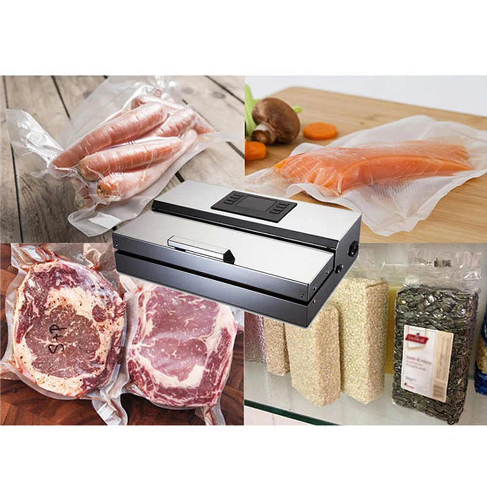 Пакеты для вакуумной упаковки пищевых продуктов 20*500 см 2 рулона/партия|Другие