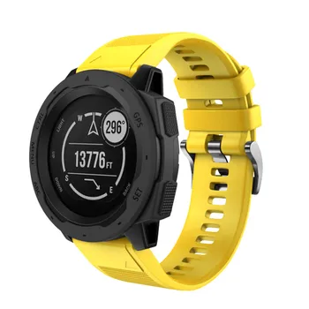 

Replacement Quick Release Sport Soft Silicone Wristband Band 22mm For Garmin Instinct GDeals