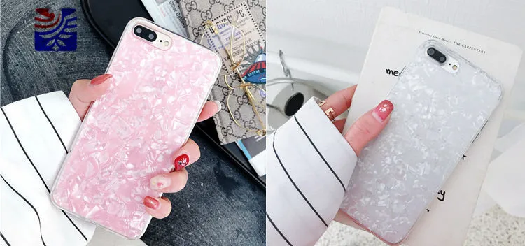 PEIPENG Fashion simplicity refreshing Shellfish Phone Cases For iphone 6 6S 7 8 Plus X Xs Max Christmas gift0