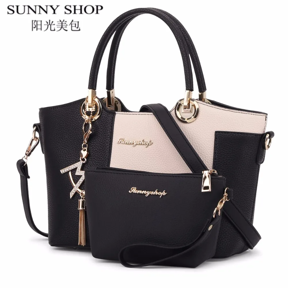 0 : Buy SUNNY SHOP 2017 New Luxury Leather Bags Handbags Women Famous Brands Women ...