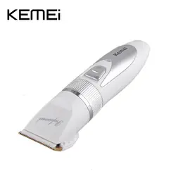 Kemei km-6688 Перезаряжаемые Электрический Машинка для стрижки волос парикмахер Ножницы триммер Уход за лошадьми комплект с предел Расчёски и