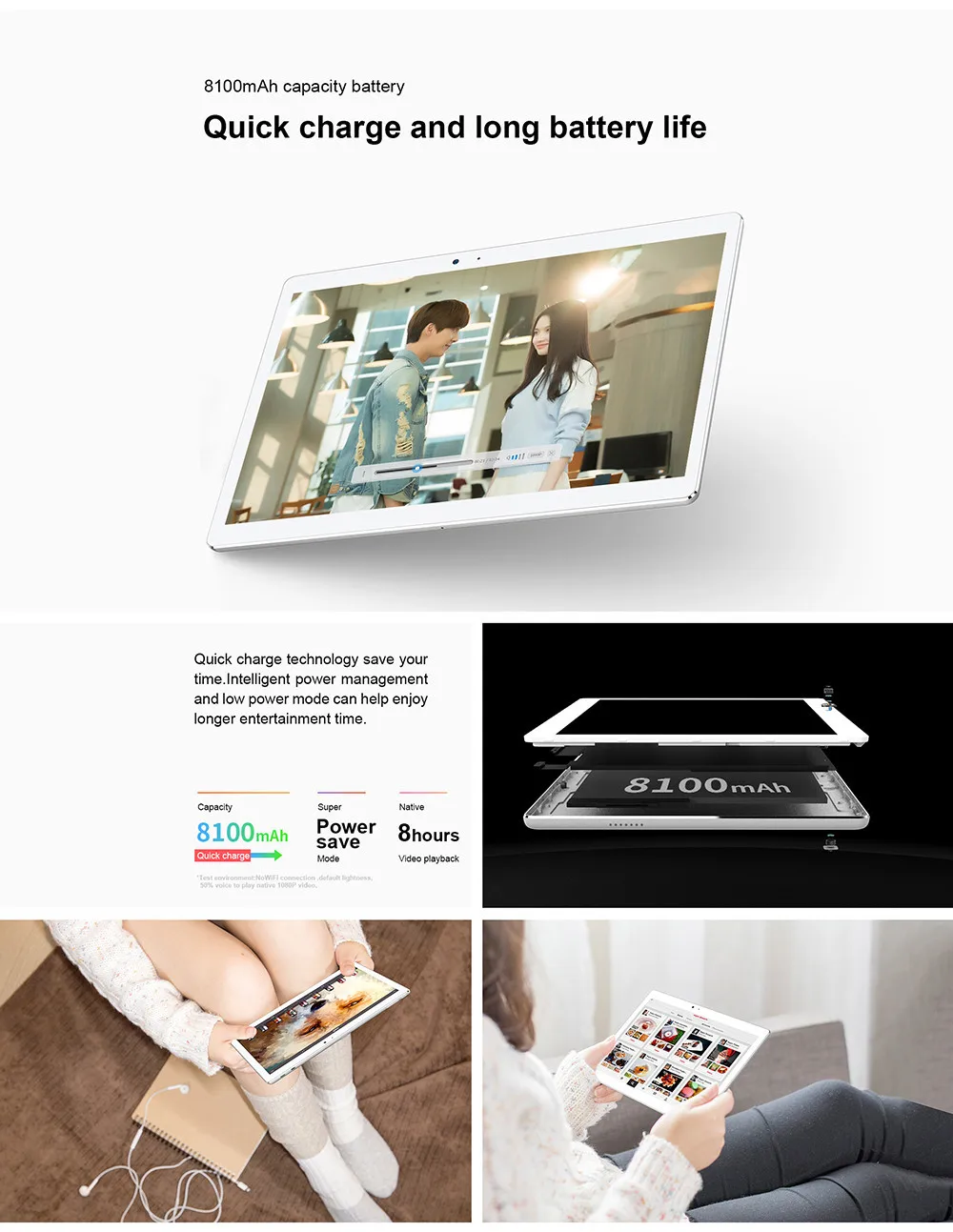 Teclast Master T10 10.1 inch Tablet PC Android 7.0 MTK8176 Hexa Core 1.7GHz 4GB RAM 64GB ROM Fingerprint Sensor Dual WiFi OTG Cameras