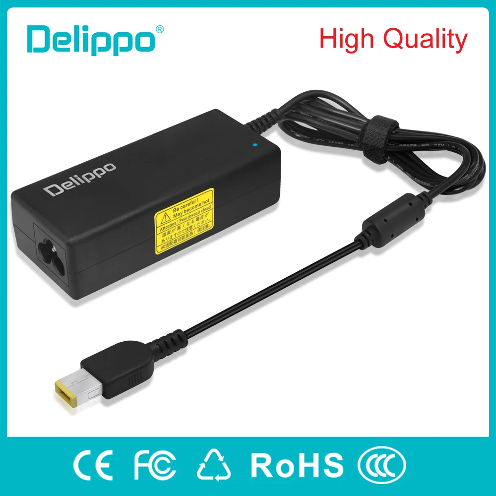 

Delippo 20V 3.25A 65W AC Laptop Adapter for LENOVO Thinkpad X1 Helix,,S1 Yoga,T440,S3,S5 Transformer Power Adapter