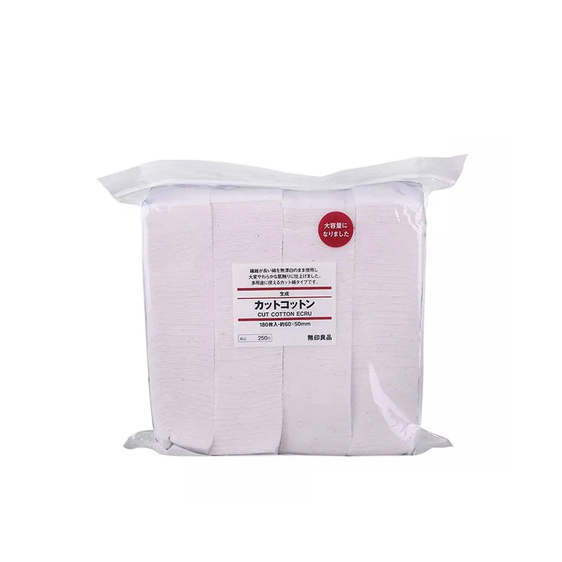 180pcs 100% Japan Muji Organic Cotton Original E Cigarette Cotton For RDA RBA Atomizer Coil Wick No Bleach Healthy Huge Vapor