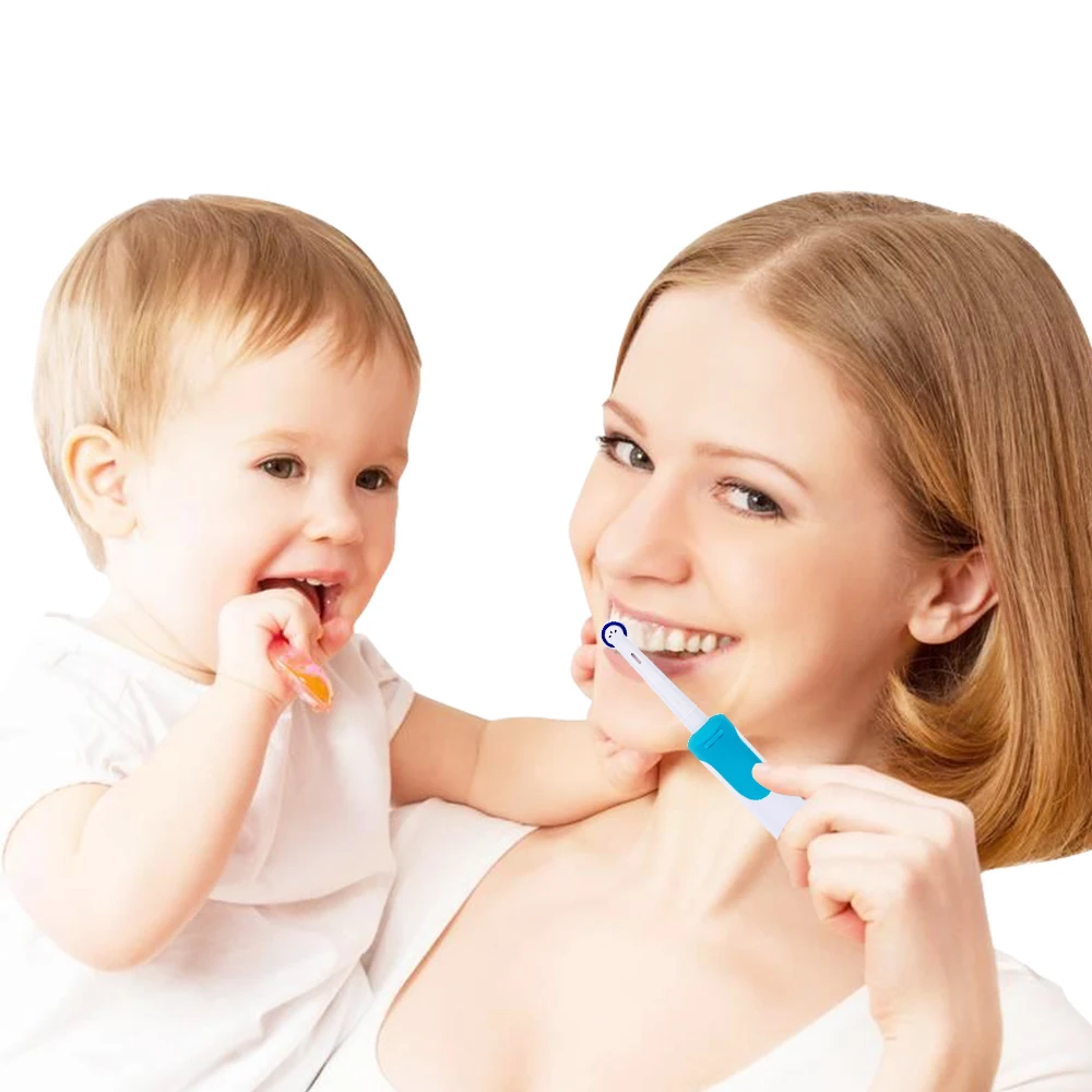 AZDENT Buy 1 Get 8 Heads Rotating Electric Toothbrush Battery Operated No Rechargeable Tooth Brush Teeth Whitening For Adult Hot AZDENT Buy 1 Get 8 Heads Rotating Electric Toothbrush Battery Operated No Rechargeable Tooth Brush Teeth Whitening For Adult Hot