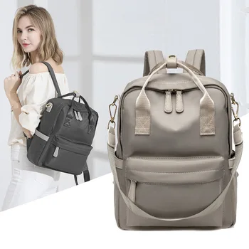

atinfor Brand Anti Theft Women Oxford Cloth Waterproof Backpack Student Travel Shoulder Purse Backpacks