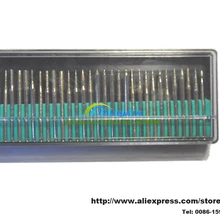 Абсолютно набор алмазных заусенцев для вращающегося инструмента Dremel сверло гарантированное 3 мм