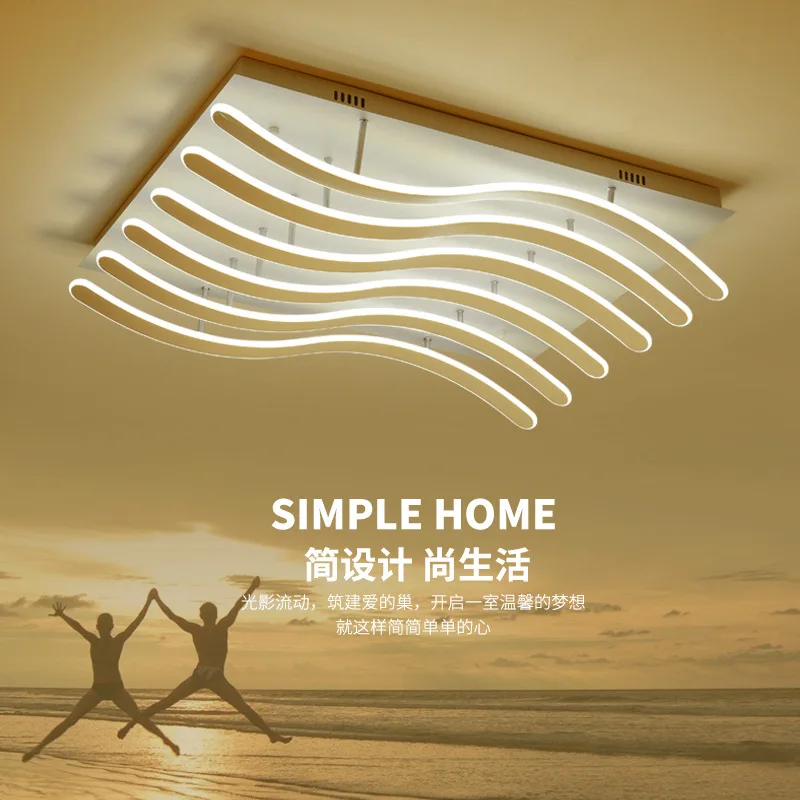 

Modern living room Ceiling lamps LED luminaire fixtures bedroom Ceiling lighting Nordic illumination home deco Ceiling lights