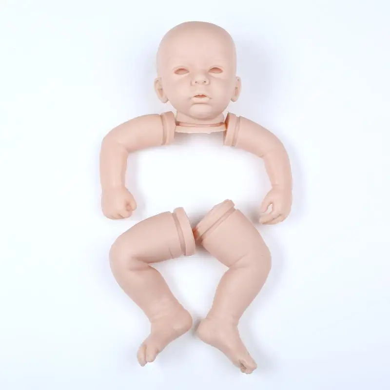 DIY мягкий виниловый силиконовый Reborn Baby Комплект кукол Неокрашенный пустой набор игрушек для детей