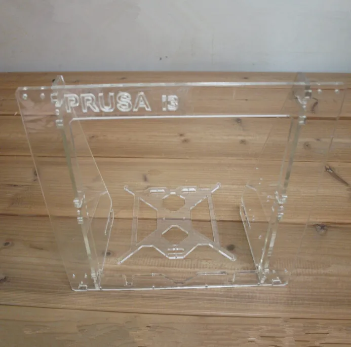 

3d printer frame Reprap Mendel Prusa I3 frame Acrylic Single Sheet Frame kit/set 6mm thickness frame