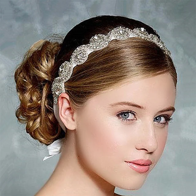 Online Wedding Headband Hair Band Bridal Wedding Headband Hair Band Bridal Accessories Women Headpieces Headwear Vintage