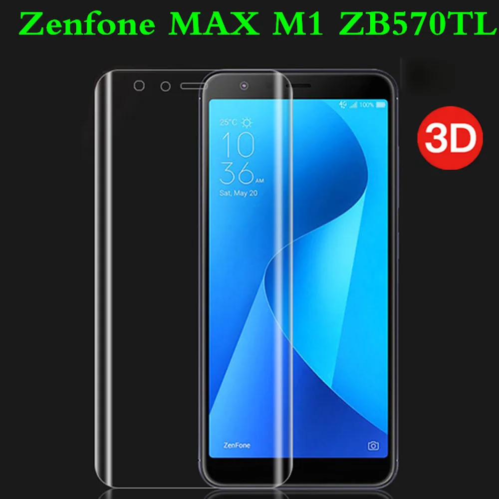 Мягкая Гидрогелевая Защитная пленка для Asus Zenfone Max Plus M1 ZB570KL 5 lite ZC600KL ZE620KL полностью