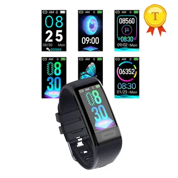 

Various clock dial ECG PPG Smart band Wrist band Heart Rate Blood Pressure Monitor Waterproof SmartBand Sport Fitness Tracker