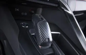 

Leather Shift Knob Cover Gear Case Shift Knob Shell Fit For GT 2016-2019 Peugeot 3008
