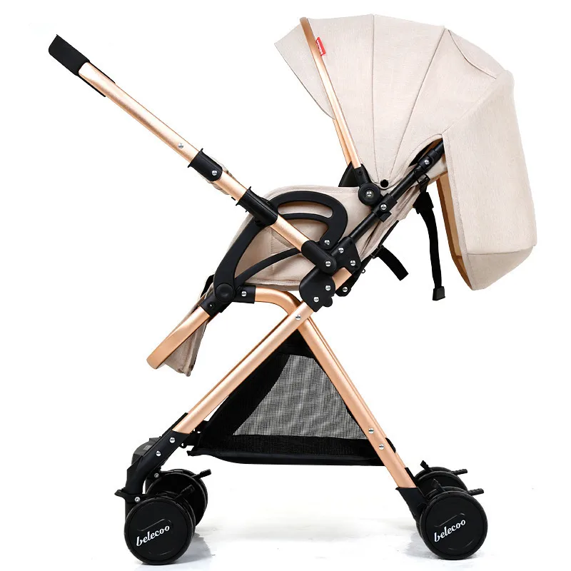 

High Landscape Lightweight Strollers Folding Portable Traveling Pram Yoya Plus 3 Stroller Baby Carriage Pushchair Pink Stroller