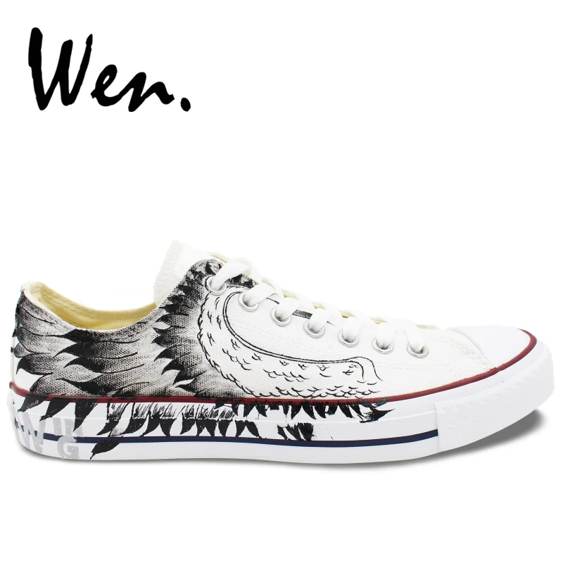 Wen Unisex Hand Painted Shoes Custom 