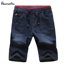 Новая мода досуг мужские короткие джинсы брендовая одежда летние хлопковые шорты дышащие джинсовые шорты мужские D50