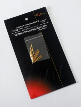 

Assembly model Yingxiang 1/350 World War II 380mm 1935 metals in France Ship transformation parts Etch sheet Toys