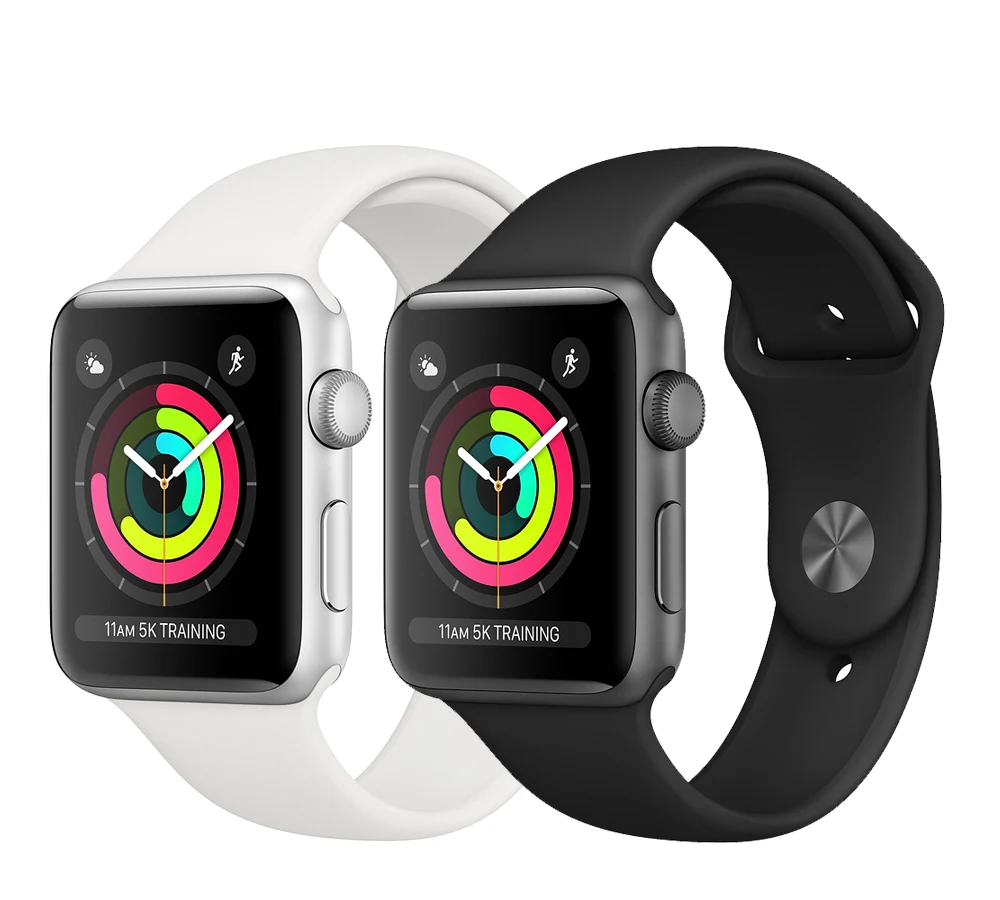 Смарт часы Apple Watch Series 3 38/42 мм спортивные с GPS датчиком сердечного ритма Bluetooth