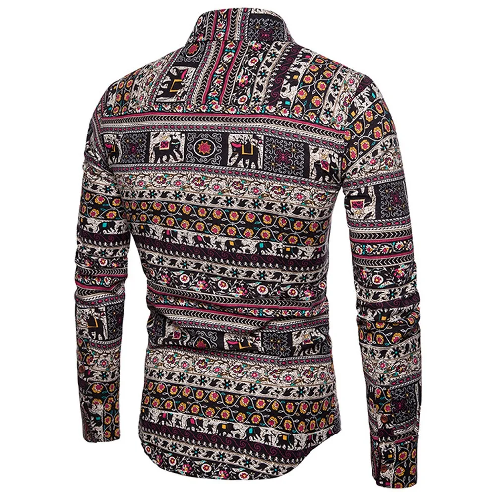 Новый 2018 Для мужчин чистый хлопковая рубашка Slim Fit модная одежда с длинными рукавами, повседневные рубашки для работы Для мужчин рубашки