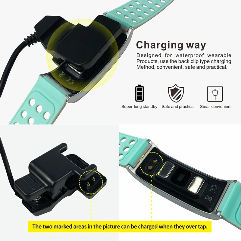 I-SWIM E08 Smart Bracelet Fitness Tracker Heart Rate Monitor ECG/PPG Blood Pressure Waterproof Smart watch for IOS Android Phone
