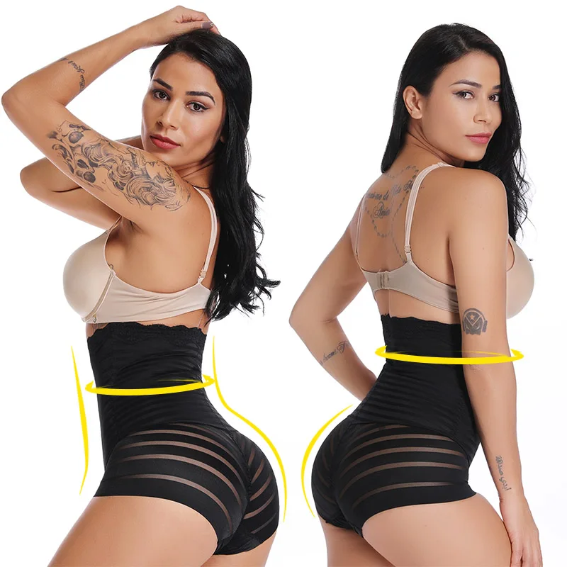 

Women Shapers Waist Trainer High Waist Slimming Control Panties Corrective Super Elastic Body Shaper Underwear Girdle