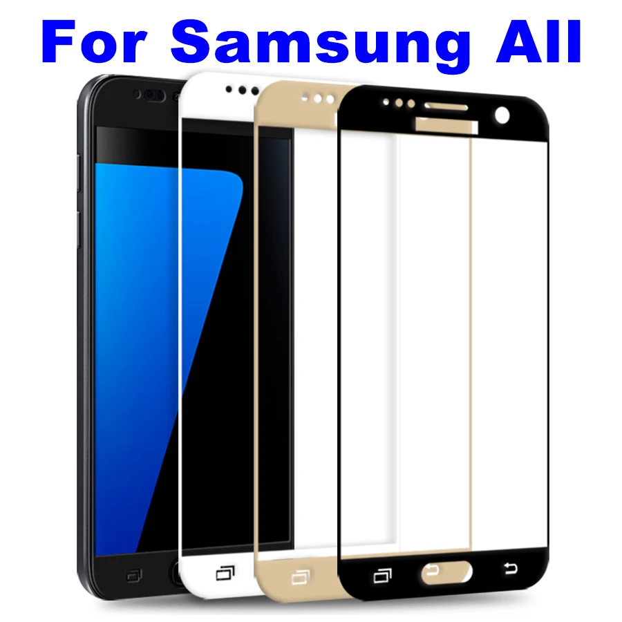 Full Cover Tempered Glass For Samsung Galaxy S7 Screen Protector For