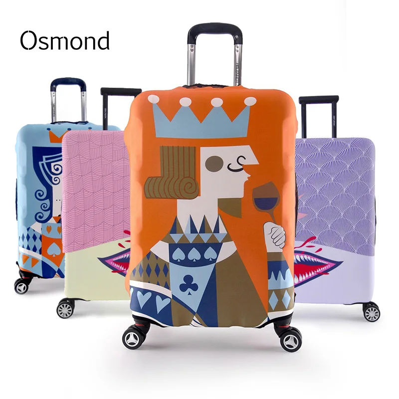 

Waterproof Travel Luggage Cover Elastic Trolley Suitcase Case Protective Anti Dust Case Travel Accessories Cartoon Printing