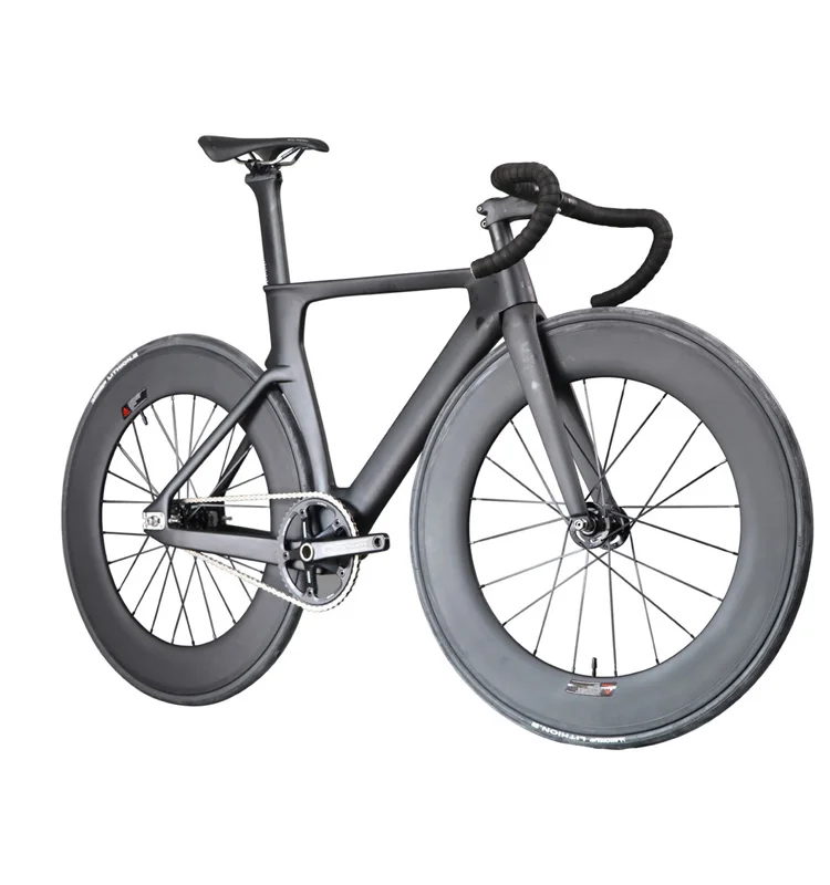 2016 ICAN Professional Carbon Track Complete Bike UD Matte Track Fork single speed carbon bicycle fix gear bike