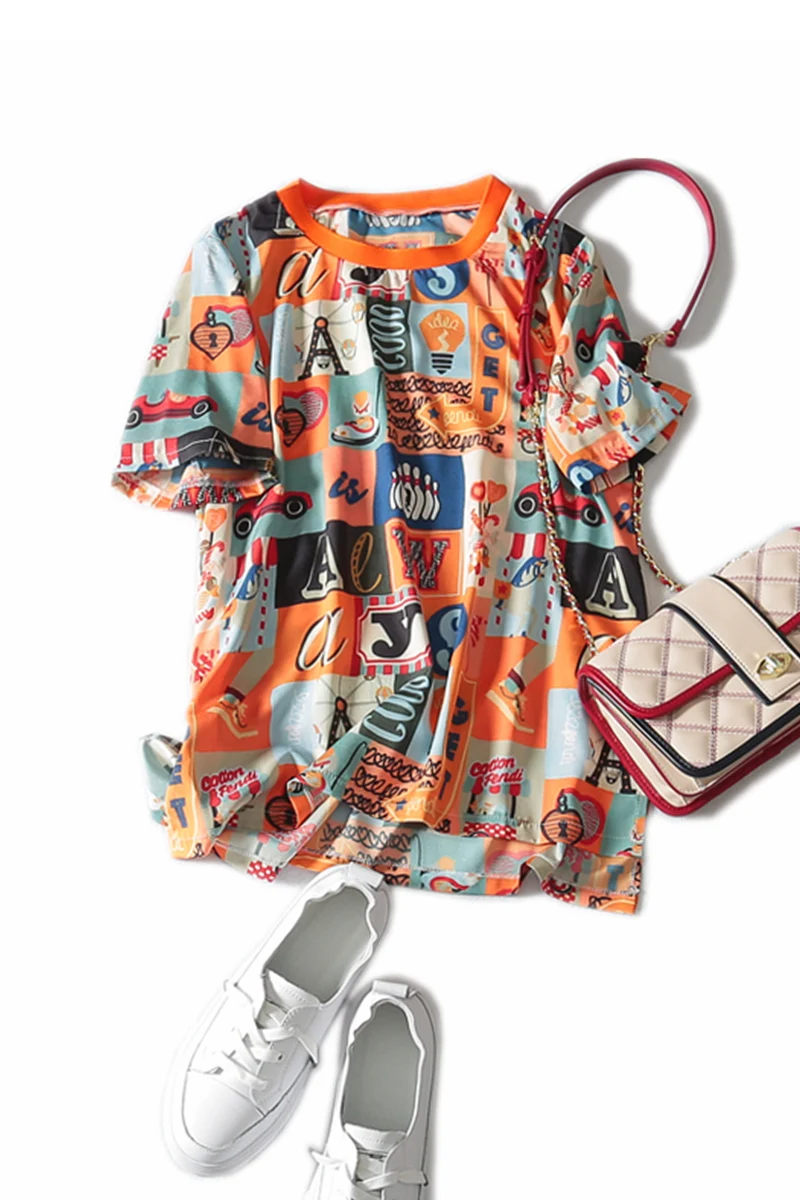 Blusas Специальное предложение полиэстер Vadim 2020 Новые Летние повседневные