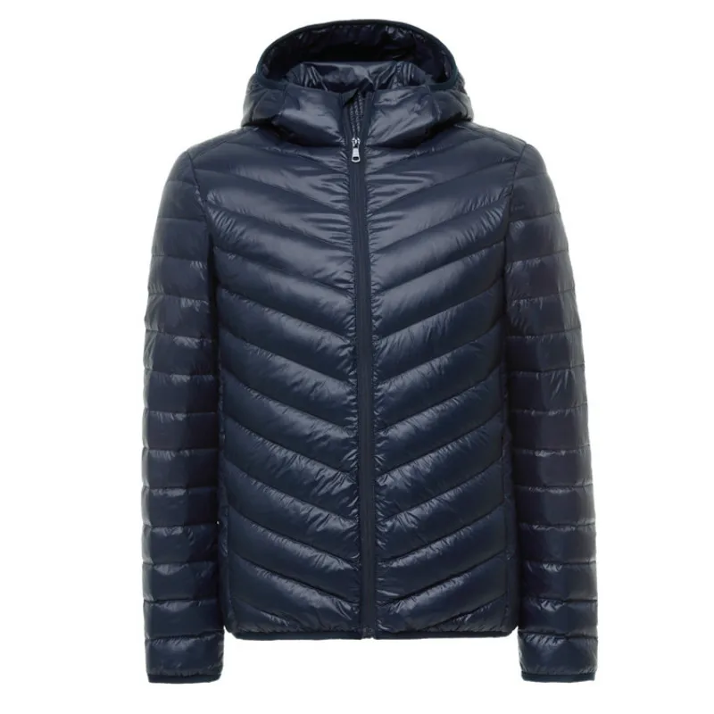 Winter Jacket Men Coats 90% White Duck Down Jackets Mens Parkas With Hooded Coat Brand Clothing Casual Warm Outerwear S-3XL