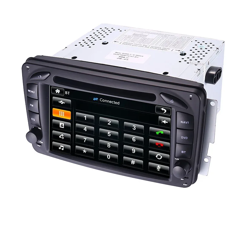 Top 2din 7" CAR DVD PLAYER For Mercedes Benz W209 W203 W168 W463 Viano W639 Vito Vaneo 3g GPS BT Radio USB SD Canbus Free 8GB Map 5