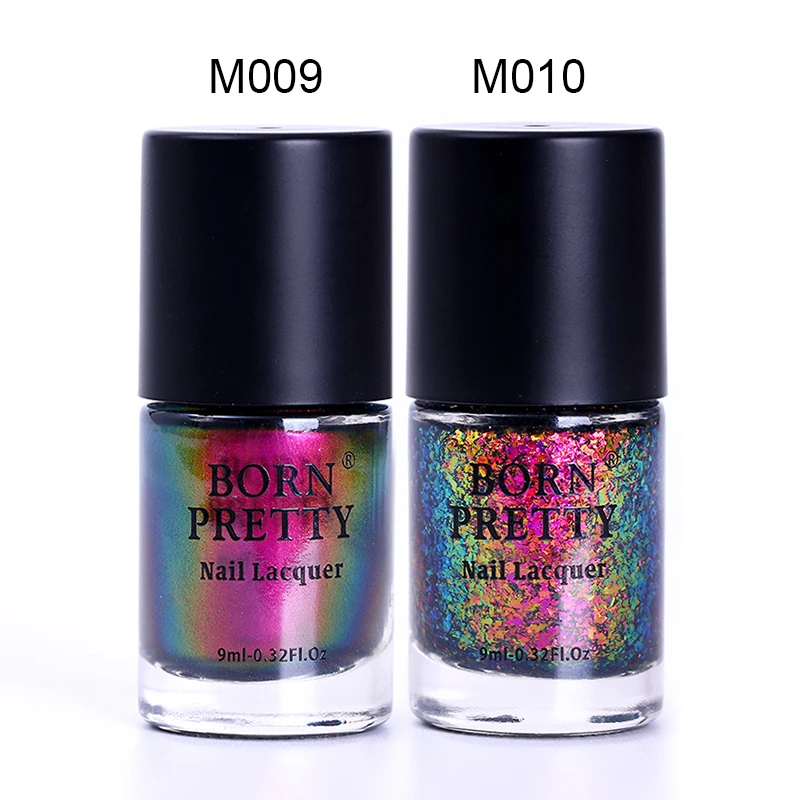 9 мл Born pretty, хамелеон лак для ногтей Lyphard Melody Violet Galaxy Sequins маникюрный лак для ногтей Vernis