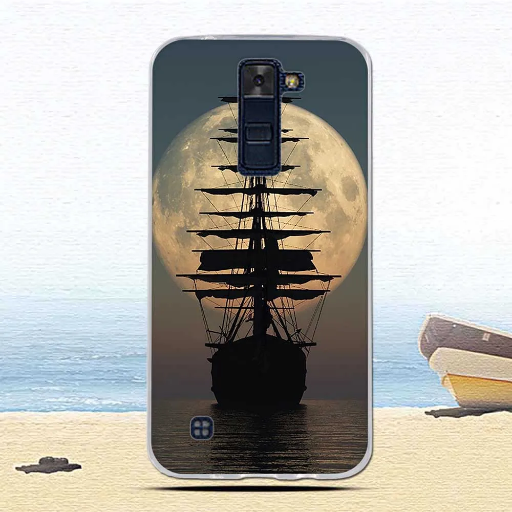 35 Мягкий чехол для LG K8 LTE K350 K350E K350N чехол силиконовый чехол для телефона Capa LG K8 чехол для LG K8 LTE чехол - Цвет: 35