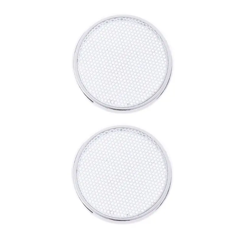 1Pair 123 Car Stereo Metal Mesh Speaker Subwoofer Grill Cover Guard Protector huismerk kopen in de aanbieding