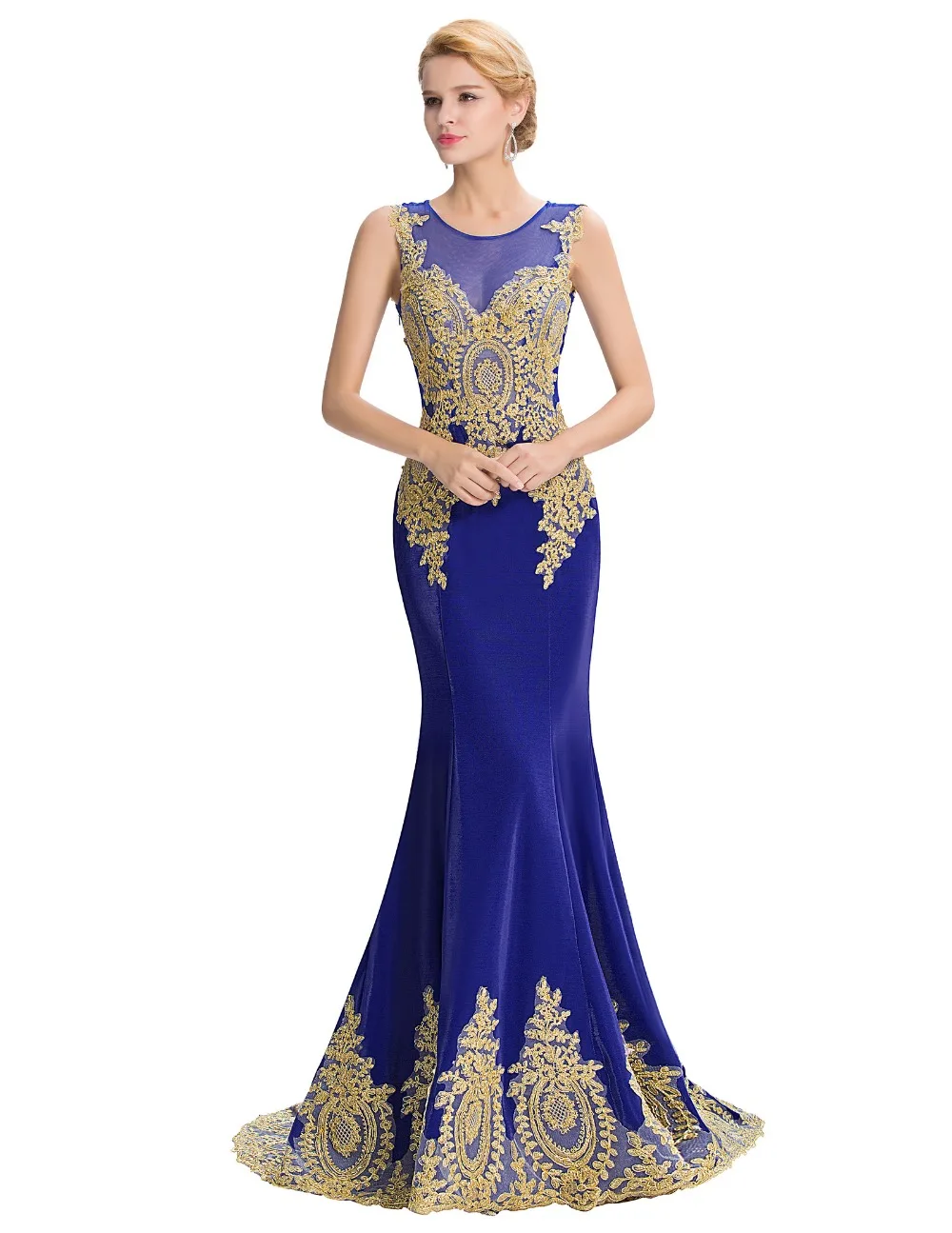 Online Get Cheap Blue Mermaid Dress -Aliexpress.com | Alibaba Group